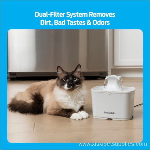 Automatic water fountain cats dogs fresh filtered water